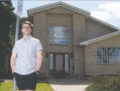 ?? BRANDON HARDER ?? As a student, Kent Peterson urged the University of Regina to sell the home it has provided to its presidents to live in rent free.