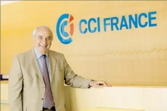  ??  ?? Pierre Goguet président de CCI France.