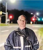  ?? ANNE GIRARD PHOTO ?? Ottawa resident Greg McPherson during the 2023 On the Road 4 Mental Health walk.