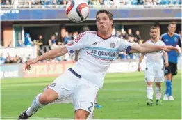  ?? | GETTY IMAGES ?? The Fire’s Matt Polster is one of three finalists for MLS’ rookie of the year.