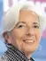  ??  ?? Christine Lagarde