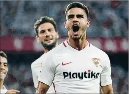  ?? MIGUEL MORENATTI / AP ?? André Silva celebrant un dels gols que va marcar al Madrid