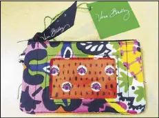  ?? CONTRIBUTE­D ?? Vera Bradley ID Case: $12 You have to keep that school ID on hand, so why not do it in style? This is the Rio pattern.