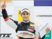  ?? HT PHOTO ?? Jehan Daruvala is a product of the Force India Academy.