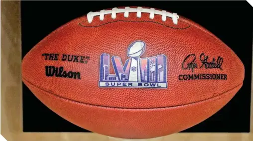  ?? ?? Wilson es el fabricante del ovoide Duke que desde 1941 es el oficial de la NFL.