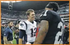  ??  ?? Tom Brady, el pasado domingo en el Estadio Azteca