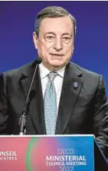  ?? // AFP ?? Mario Draghi