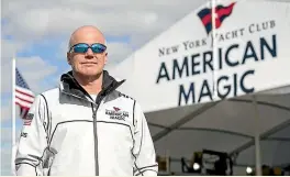  ??  ?? Multi-skilled American Magic boss Terry Hutchinson is counting down to his fifth Cup regatta.