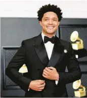  ?? JAY L. CLENDENIN/LOS ANGELES TIMES 2021 ?? Trevor Noah is preparing diligently to host the Grammys for the third time.