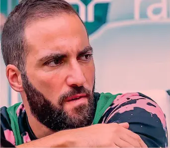  ?? LAPRESSE ?? Gonzalo Higuian, 32 anni, la scorsa estate è tornato alla Juve dopo le parentesi con Milan e Chelsea