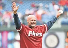  ?? ERIC HARTLINE, USA TODAY SPORTS ?? Darren Daulton, who became a Phillies icon, spearheade­d the team’s charge to the 1993 World Series.