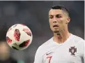  ??  ?? CRISTIANO RONALDO