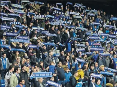  ??  ?? MEDIDA. El club quiere que el Tartiere registre una gran entrada en el Oviedo-Sporting.