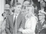 ?? Andrew Harnik / Associated Press ?? Jared Kushner, who is married to Ivanka Trump, has been one of President Donald Trump’s closest advisers throughout the campaign and transition.