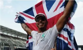  ?? Photograph: PA ?? Lewis Hamilton celebrates winning the Formula One drivers’ championsh­ip at the Mexican Grand Prix in October.