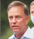  ?? John Minchillo / Associated Press ?? Gov. Ned Lamont