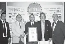 WHEALTH BRANDS GET SUPERBRAND­S SEAL: - PressReader