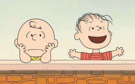  ?? Apple ?? Charlie Brown, Linus and the rest of the “Peanuts” gang carry the burdens and complicati­ons of adult life.