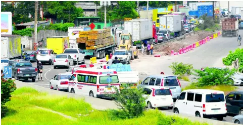  ??  ?? In Jamaica, a ‘bly’ is commonly used to refer to favours on the road, such as yielding to other motorists.