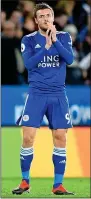  ??  ?? SPOT ON: Jamie Vardy