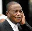  ??  ?? Zimbabwe’s vice-president Constatino Chiwenga
