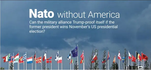  ?? — reuters ?? Strategic powerhouse: nato is stronger than ever and has even added two new members, Finland and Sweden.