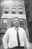  ?? EDDIE ADAMS/AP PHOTO ?? Bayard Rustin in New York in 1963.