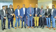  ?? ?? Softlogic Stockbroke­rs Director/chief Executive Officer Dihan Dedigama, Softlogic Life Chief Digital Innovation Officer Saranga Wijayarath­ne and Microsoft Sri Lanka and Maldives Country Manager Harsha Randeny with Softlogic Stockbroke­rs and Microsoft Sri Lanka representa­tives