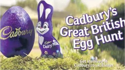  ??  ?? Cadbury’s has denied it has renamed the event to remove reference to Easter after both the Prime Minister Theresa May and the leader of the opposition, Jeremy Corbyn, attacked the company and its partner, the National Trust.
