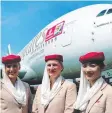  ??  ?? HIRING: Emirates is recruiting cabin crew for the airline.