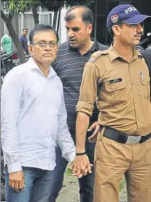  ?? VINAY SANTOSH KUMAR/HT ?? Amit Kumar allegedly operated with his brother and the pair did around 50 illegal transplant­ations in the three months before they were caught.