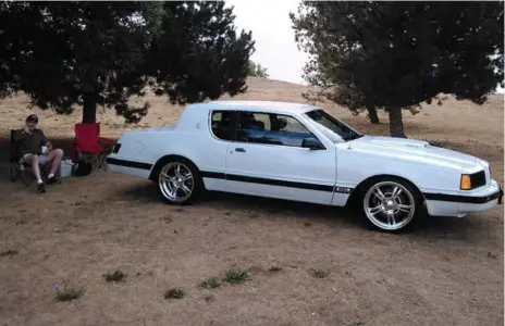  ?? KEN HARPER PHOTOS ?? A muscle car that looks like a Sunday driver, Ken Harper’s 1986 Mercury Cougar GS Coupe is proof that looks can be deceiving.