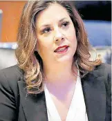  ?? Blackledge, senadora por Baja California / CORTESÍA ?? Gina Cruz