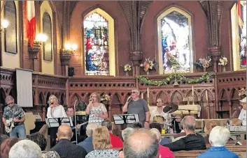  ??  ?? Phase II and Friends will be performing at St. Paul’s Church in Charlottet­own on Sunday, Oct. 21, at 7:30 p.m. The concert is designed to help boost the church’s outreach and social justice ministry.