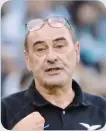  ?? LAPRESSE ?? Maurizio Sarri