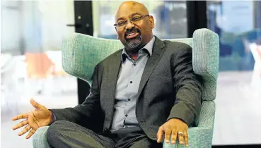  ?? Picture: Masi Losi ?? The president of Consulting Engineers South Africa, Neresh Pather, wants to see a skilled infrastruc­ture department in the National Treasury.