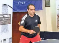  ??  ?? IN THE FINAL: Defending champion Mohammed El Naggar.