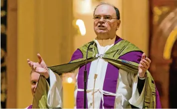  ?? Foto: Ralf Lienert ?? Prälat Bertram Meier sollte am 21. März zum Bischof geweiht werden.