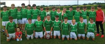  ??  ?? Ballyduff who defeated Lixnaw in the U-14 County hurling league Division 1 final played at Causeway on Saturday on a score 3-19 to 2-8. Photo by Moss Joe Browne