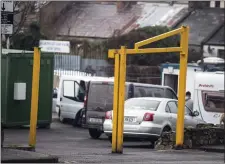 ??  ?? A barrier which was erected before Christmas at the entrance to Connaughto­n Road car park has been removed.