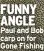  ?? ?? FUNNY ANGLE Paul and Bob carp on for Gone Fishing