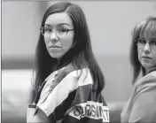  ?? ASSOCIATED PRESS ?? JODI ARIAS looks on next to her attorney, Jennifer Willmott, during her sentencing in Maricopa County Superior Court in Phoenix In this April 13, 2015, file photo.