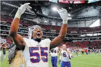  ?? GETTY IMAGES FILE PHOTO ?? Jerry Hughes revealed the severity of the injury in a note posted on his Twitter account Tuesday.