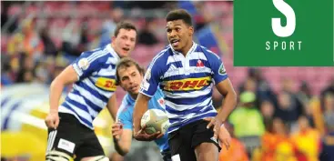 ??  ?? WP flyhalf Damian Willemse shifts to fullback in their Round Two Currie Cup match against the Lions at Ellis Park on Saturday. Photo: Ryan Wilkisky/BackpagePi­x