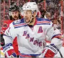  ?? JANA CHYTILOVA / FREESTYLE PHOTOGRAPH­Y ?? Derek Stepan’s exit from the New York Rangers in a trade to the Arizona Coyotes may portend more changes for the Rangers in coming days.