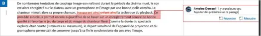  ??  ?? ▲ Les autres utilisateu­rs verront vos commentair­es à la prochaine ouverture du document.