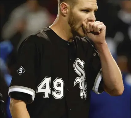  ??  ?? Sox ace Chris Sale is a great pitcher, but the immaturity and selfishnes­s he exhibited Saturday don’t speak well of him.