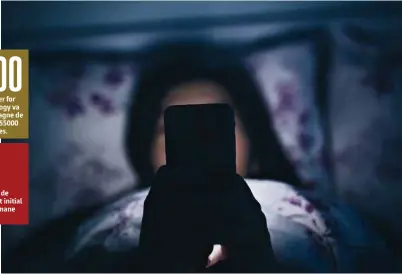  ?? (YIU YU HOI/THE IMAGE BANK) ?? Les applicatio­ns de smartphone­s sont conçues pour capter une attention maximale de leurs usagers. YouTube, par exemple, joue la vidéo suivante immédiatem­ent, mangeant ainsi notre sommeil.