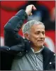  ??  ?? FURY: Jose Mourinho reacts on the touchline