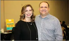  ?? NWA Democrat-Gazette/CARIN SCHOPPMEYE­R ?? Noelle and Arlan Coulson attend the League of Champions luncheon.